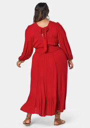 Wild Harmony Maxi Dress