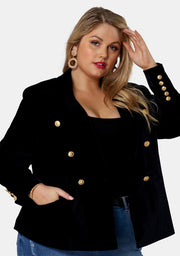 Take A Vow Velvet Blazer
