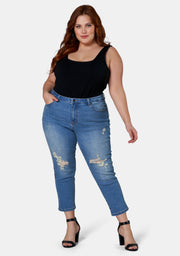 Bobbie Curve Crop Jeans