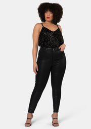 Luxe Stretch Coated Jean