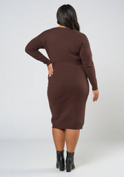Viola Knit Midi Dress