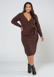 Viola Knit Midi Dress