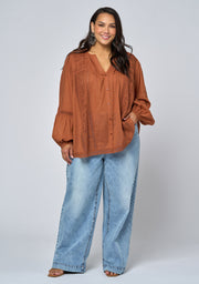 Retrograde Peasant Blouse