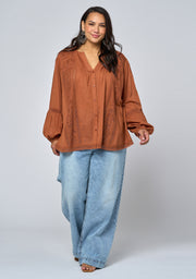 Retrograde Peasant Blouse