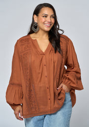Retrograde Peasant Blouse