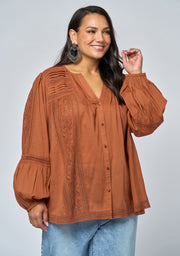Retrograde Peasant Blouse