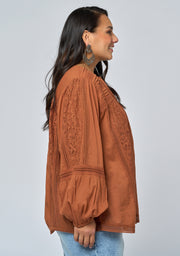 Retrograde Peasant Blouse