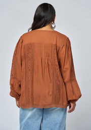 Retrograde Peasant Blouse