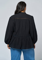 Aurora Rain Peasant Blouse