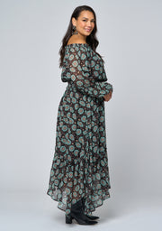Raven Moon Midi Dress