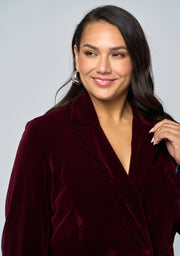 Velvet Sins Tuxedo Mini Dress