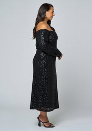 Spellbinding Sequin Midi Dress