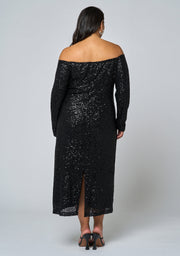 Spellbinding Sequin Midi Dress