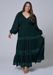 Sunset Shadows Maxi Dress