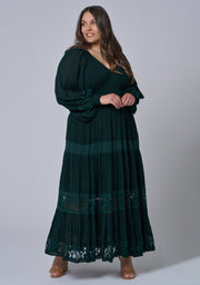Sunset Shadows Maxi Dress