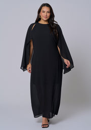 Eclipse Cape Maxi Dress