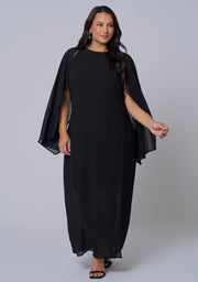 Eclipse Cape Maxi Dress