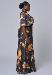 Electric Vibe Maxi Dress