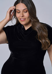 Mayday Velvet Midi Dress