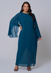 Eclipse Cape Maxi Dress