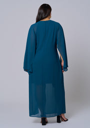 Eclipse Cape Maxi Dress