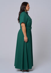 Gabrielle Linen Maxi Dress