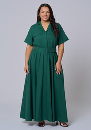 Gabrielle Linen Maxi Dress