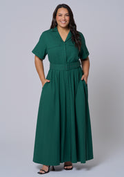 Gabrielle Linen Maxi Dress