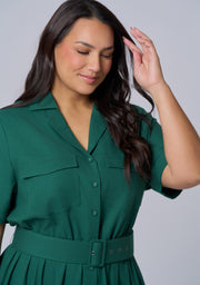 Gabrielle Linen Maxi Dress