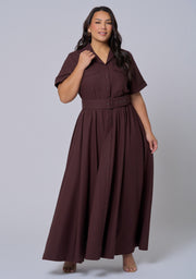 Gabrielle Linen Maxi Dress