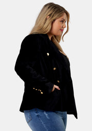 Take A Vow Velvet Blazer