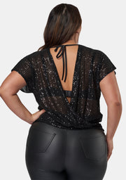 Flashy Sequin Top