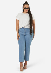 The Feared Crop Twist Tee