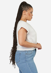 The Feared Crop Twist Tee