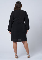 Goddess Twist Front Dress