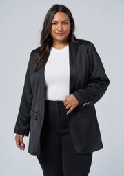 Revelry Satin Blazer