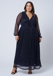 Night Rhythm Maxi Dress