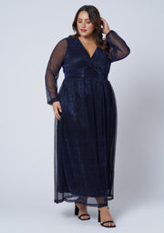Night Rhythm Maxi Dress