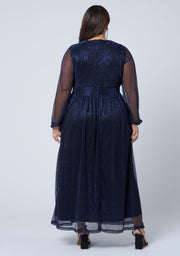 Night Rhythm Maxi Dress