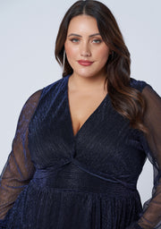 Night Rhythm Maxi Dress