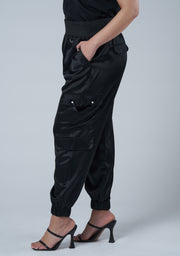 Jaded Satin Cargo Pants