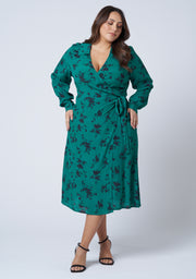 Soraya Wrap Midi Dress