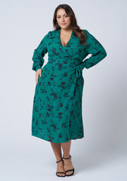 Soraya Wrap Midi Dress