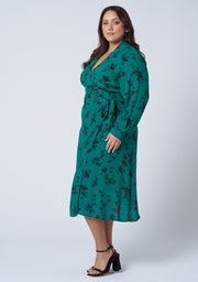 Soraya Wrap Midi Dress