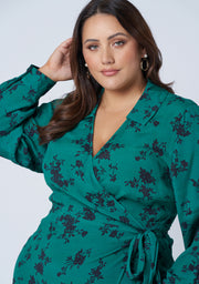 Soraya Wrap Midi Dress
