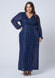 All I Want Sequin Maxi Dress