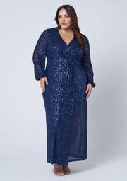 All I Want Sequin Maxi Dress