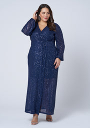 All I Want Sequin Maxi Dress
