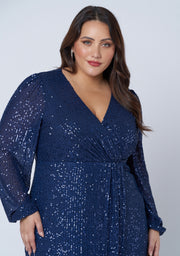 All I Want Sequin Maxi Dress