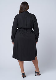 Behind Barz Shirt Dress